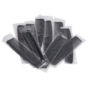 Black Comb 4 5/8" Individually-Wrapped in Poly Bag - 144/Box