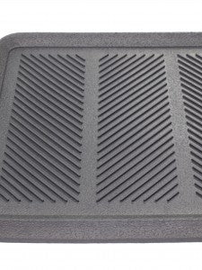 Rubber Boot Tray   16" x 32"   Black