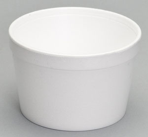 Genpak - 4C - 4 oz Foam Soup Container - 1000/case