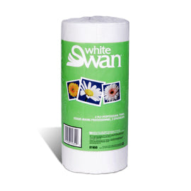 White Swan Kitchen Towel 2 Ply         90 shts/roll    24/cs    #1890