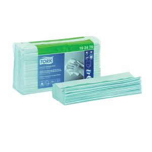 M Wei‼️ Tork Low-Lint Disposable Cleaning Cloth Turquoise W4