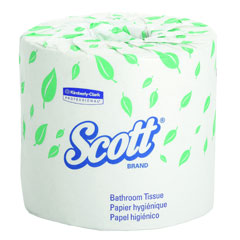 Scott Small Roll 2 Ply Toilet Tissue  40/550' (#48040)