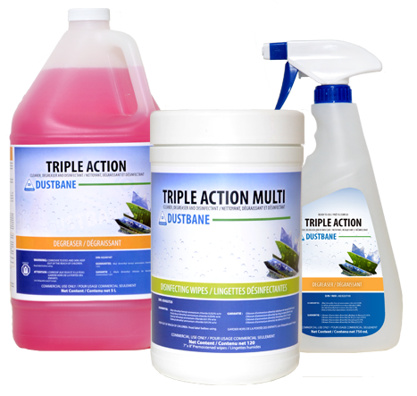 Triple Action  Cleaner, Degreaser and Disinfectant    750ml & 5L