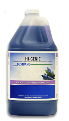 Hi-Genic - non-acid washroom cleaner and sanitizer 1L &  5L