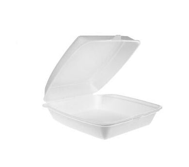 CKF Square Foam Containers  125/sleeve