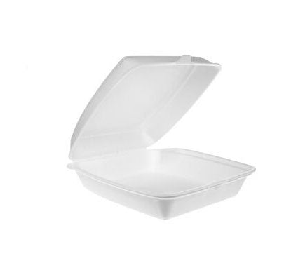 CKF Square Foam Containers  125/sleeve