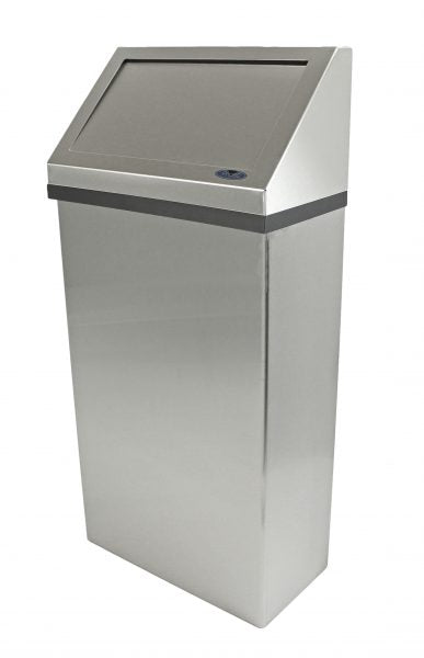 Frost #303-3NL 11 Gal Stainless Waste Bin   (Wall Mounted)