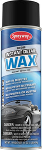 Sprayway Instant Wax 096 – car care 20oz can