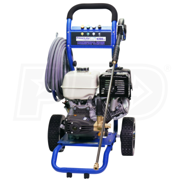 Nilfisk Pressure Pro PP4240H Dirt Laser Pressure Washer, Blue/Black/Silver