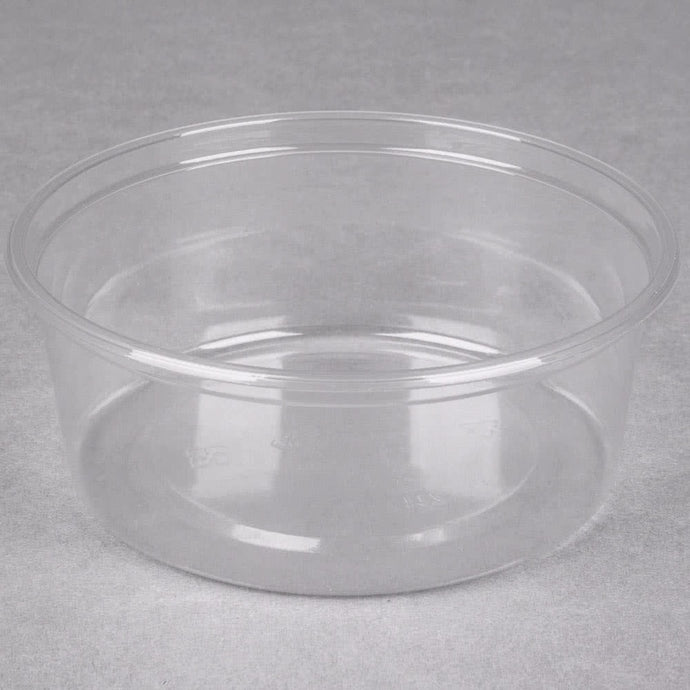 Deli Container Ultra Clear Plastic Round- 500/Case