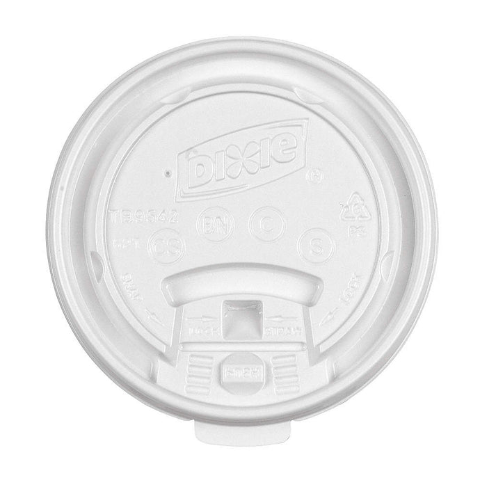 Dixie Tear Tab Lids For 10-18 oz Cups TS1016 , 1000/case