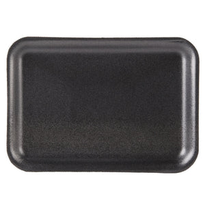 Foam Tray Black 8 1/4" x 5 3/4" - 500/Case
