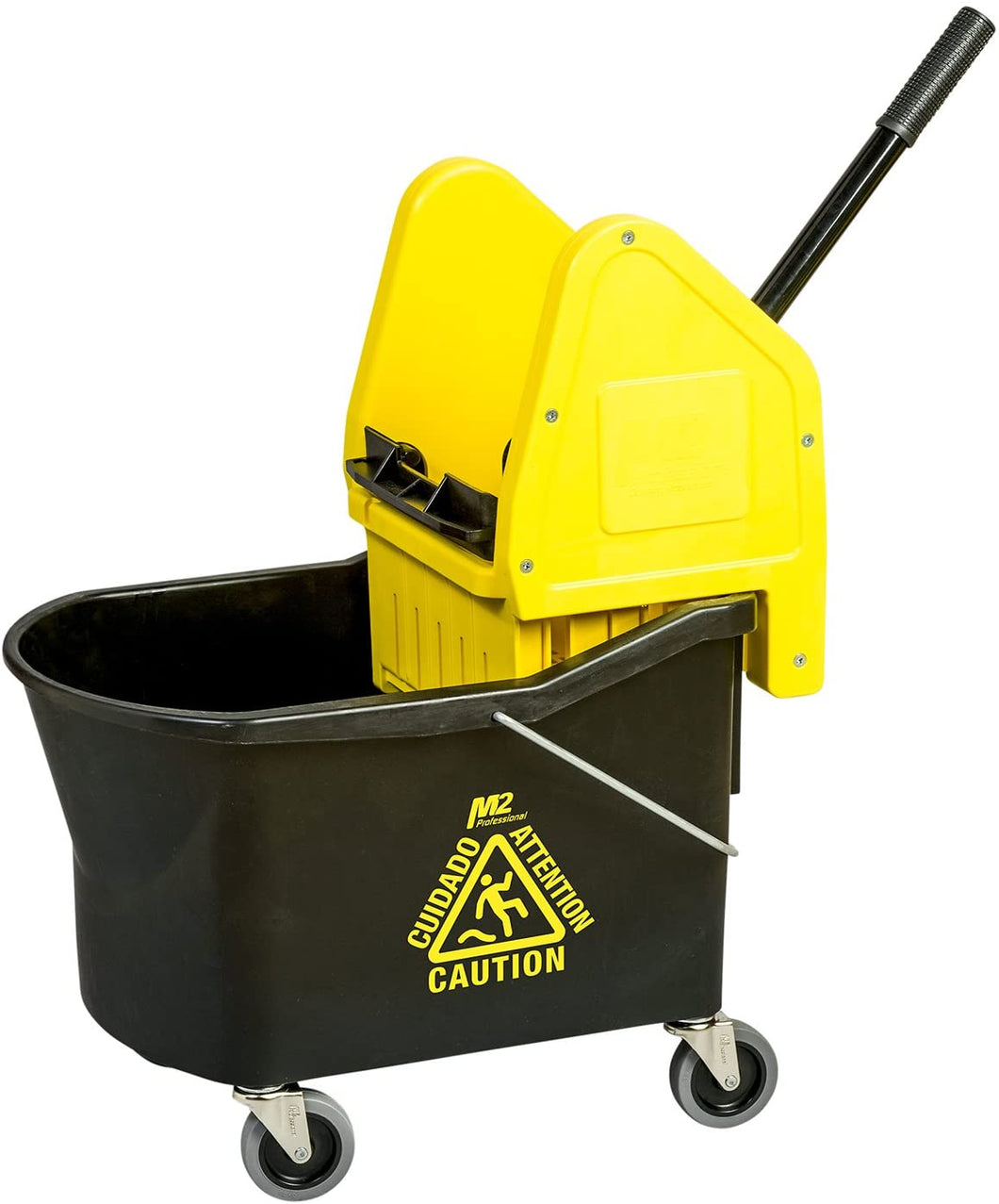 Grizzly Mop Bucket with Down-Press Wringer    32 qt