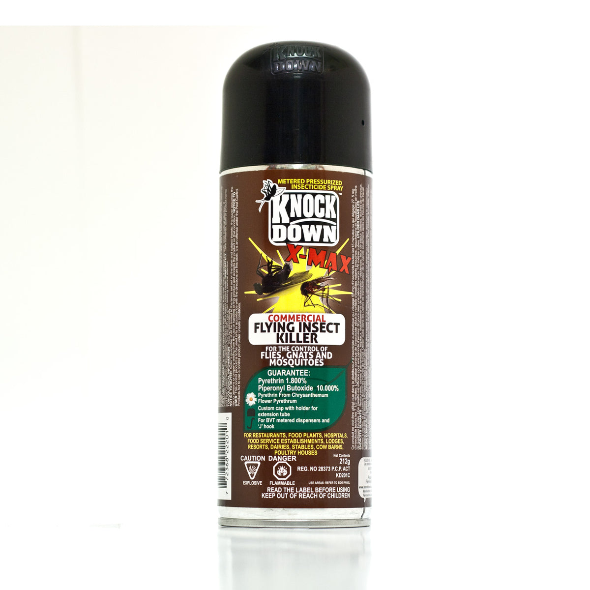 KNOCK DOWN – MAX FLYING INSECT KILLER – COMMERCIAL 212g – Kleen Bee