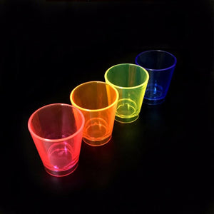 Neon Shot Glasses 1oz    50/pkg
