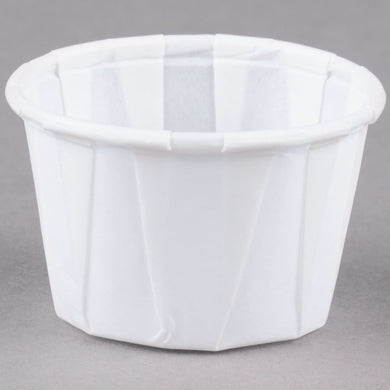 Gen Pak Paper Portion Cups, White   5000/cs