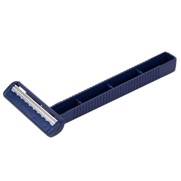 Twin Blade Disposable Razors - 144/Box