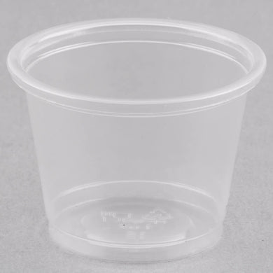 Solo Clear Plastic Souffle Cup / Portion Cup