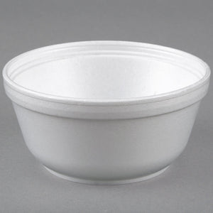 12 Oz Foam Soup Container, White - 500/Case