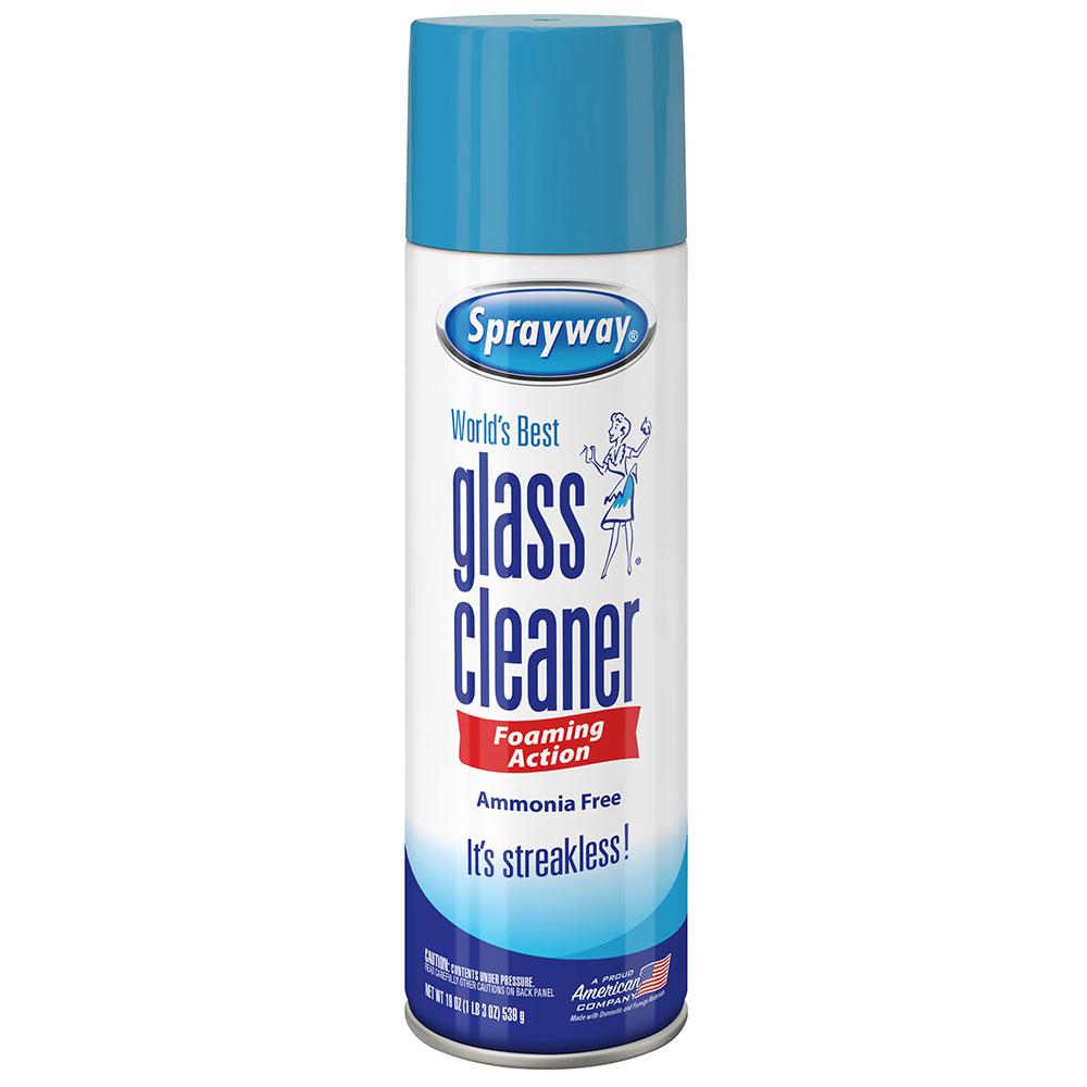 Sprayway Glass Cleaner - Foaming   190z