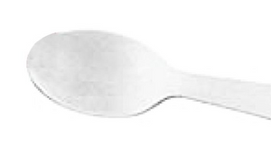 Tasting Spoon White Plastic 3"  - 3000 / CS