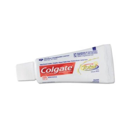 Colgate Total Clean Mint Toothpaste, .75 Oz Tube  24/cs