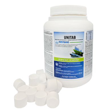 Unitab Disinfectant & Sanitizing Tablets    120/tub