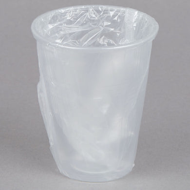 Lavex Lodging 9 oz. Translucent, Individually Wrapped Cups - 1000/Case